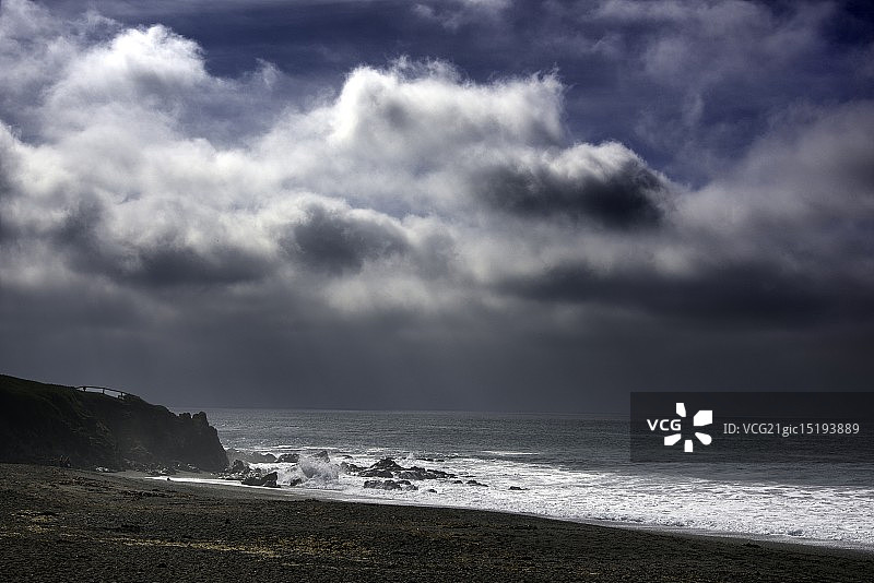 月光石海滩图片素材