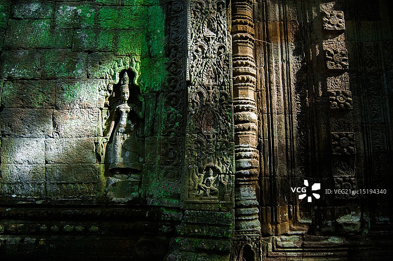 塔布茏寺的阿普萨拉图片素材