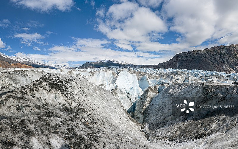 别德马冰川 XI图片素材