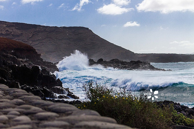 兰萨罗特岛埃尔戈尔福图片素材