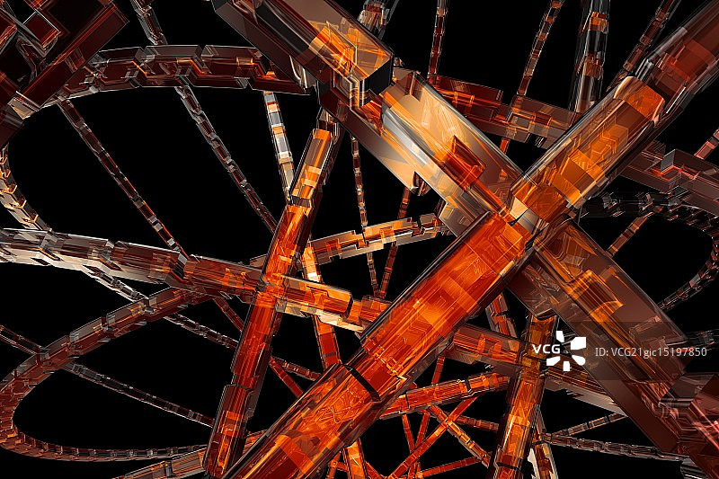 抽象橙色车轮背景图片素材