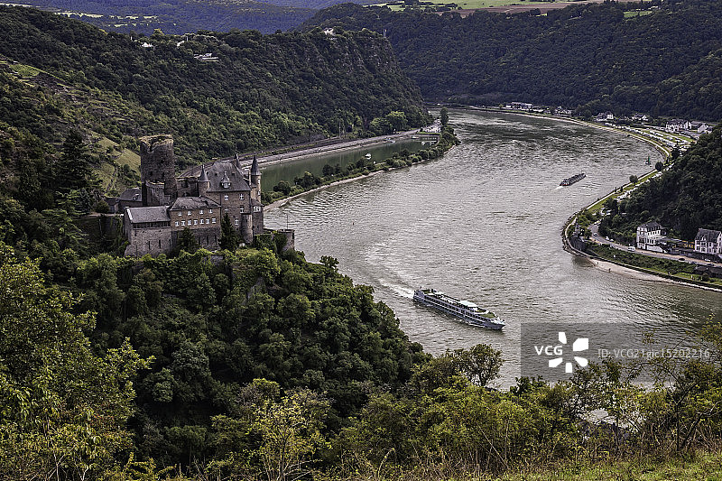 莱茵河畔的洛雷莱图片素材
