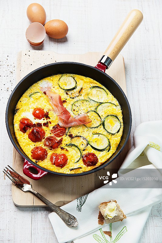 意大利烘蛋图片素材