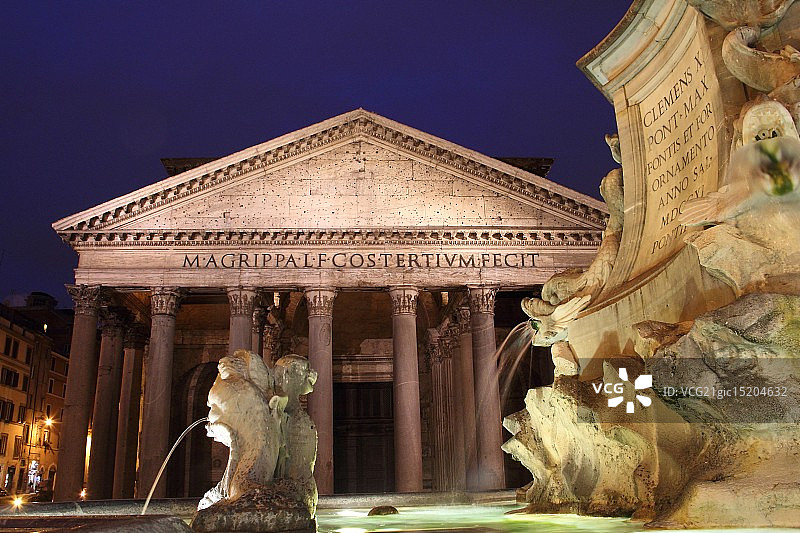 万神殿图片素材