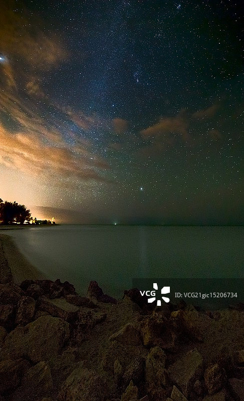 卡普提瓦岛的银河图片素材