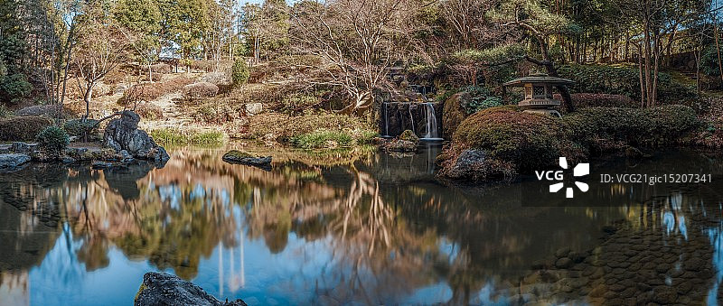 日式花园图片素材