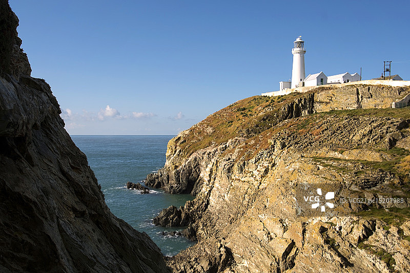 南栈灯塔图片素材