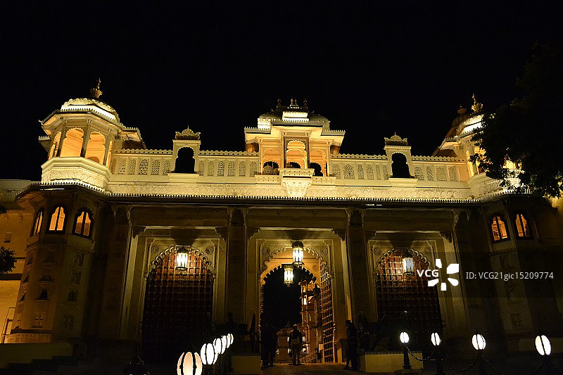 城市宫殿入口图片素材