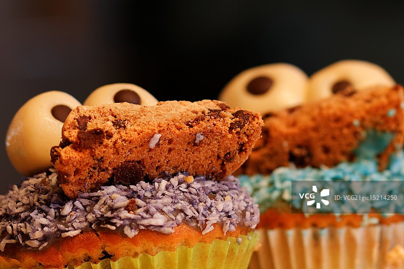 曲奇怪兽松饼图片素材