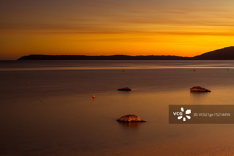 黑塞哥·诺维的日落图片素材