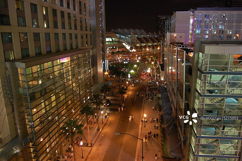 圣迭戈的夜晚图片素材