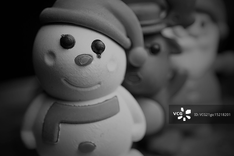 雪人橡皮擦图片素材