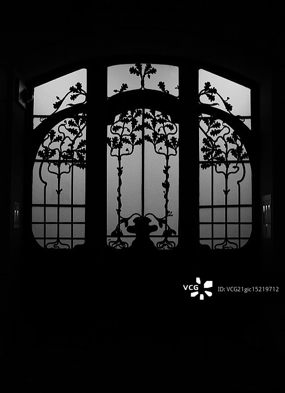 秋季的门图片素材