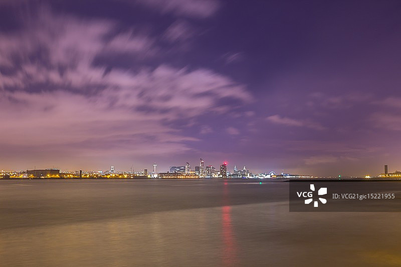 利物浦天际线图片素材