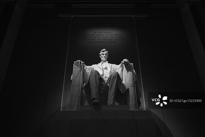林肯纪念堂图片素材