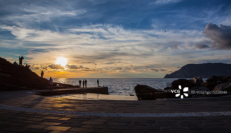 韦尔纳扎日落图片素材