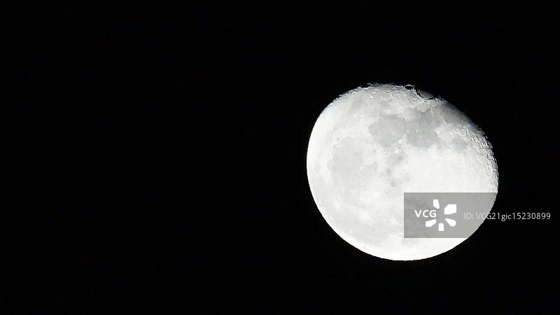 萨凡纳的秋月图片素材