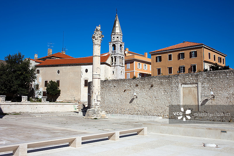 克罗地亚扎达尔市图片素材