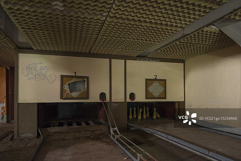 保龄球球道图片素材