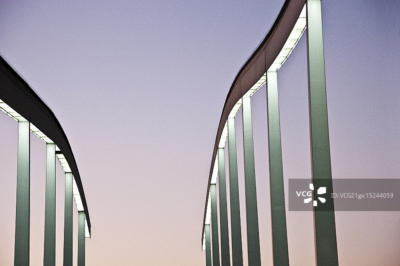 海上兰布拉大道，巴塞罗那图片素材