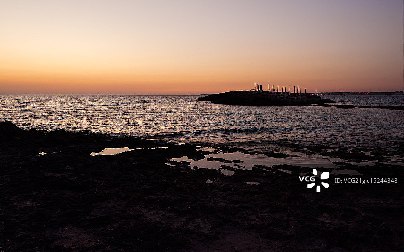 意大利普利亚区的蓬塔德拉苏伊纳图片素材