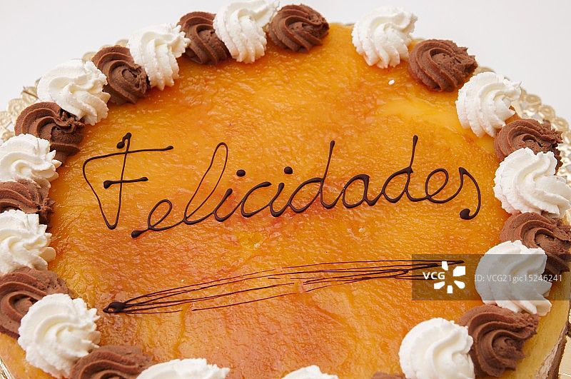 巧克力奶油蛋糕图片素材