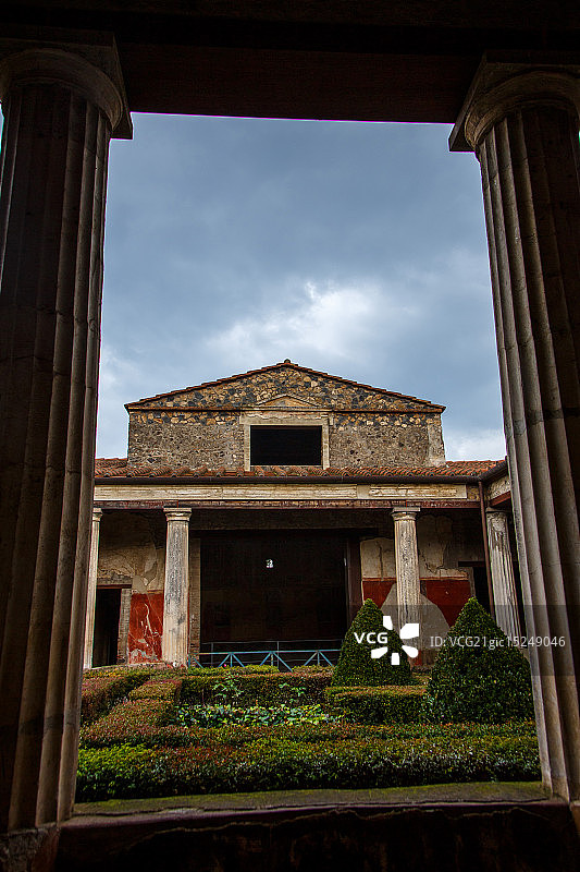 罗马-庞贝图片素材