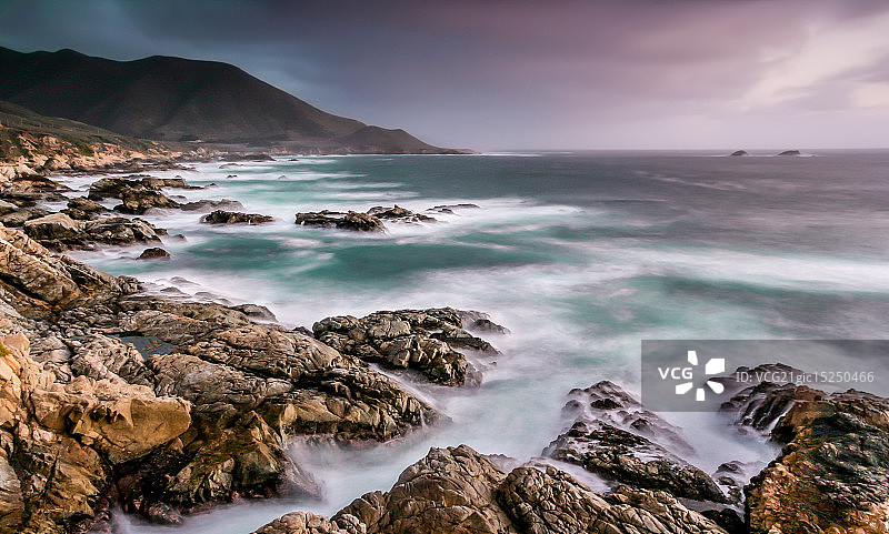 加利福尼亚州大苏尔海岸图片素材