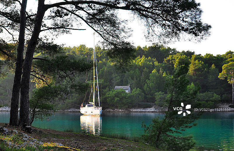 环礁湖图片素材