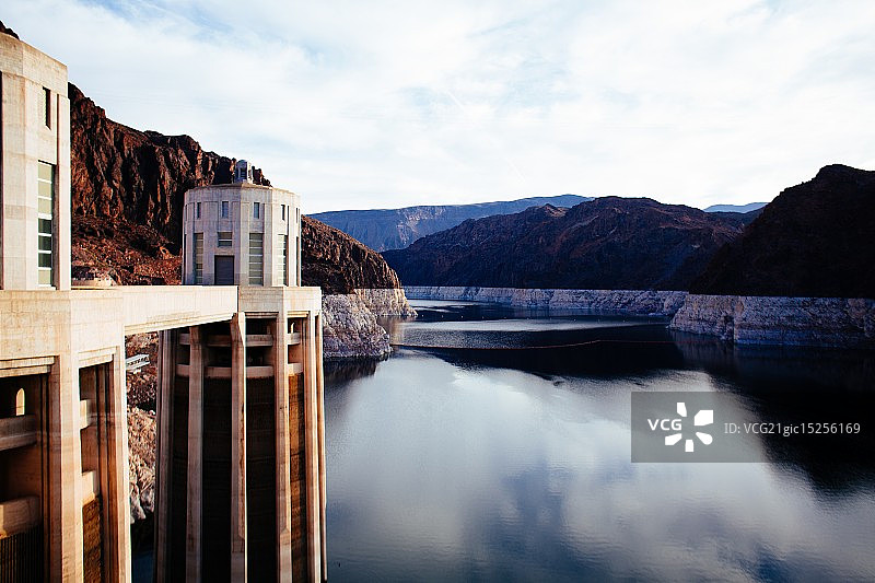 胡佛水坝图片素材