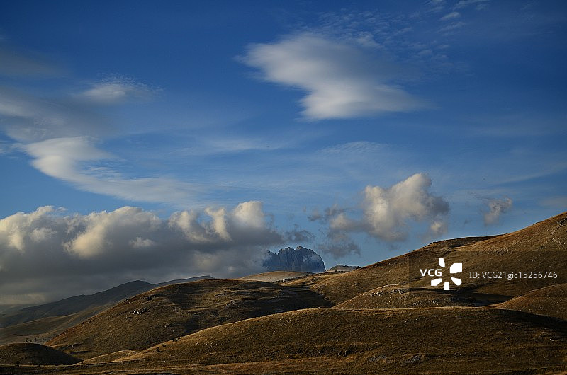 因佩拉托雷平原 - 阿布鲁佐 - 意大利图片素材