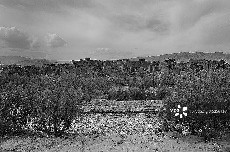 柏柏尔村庄图片素材