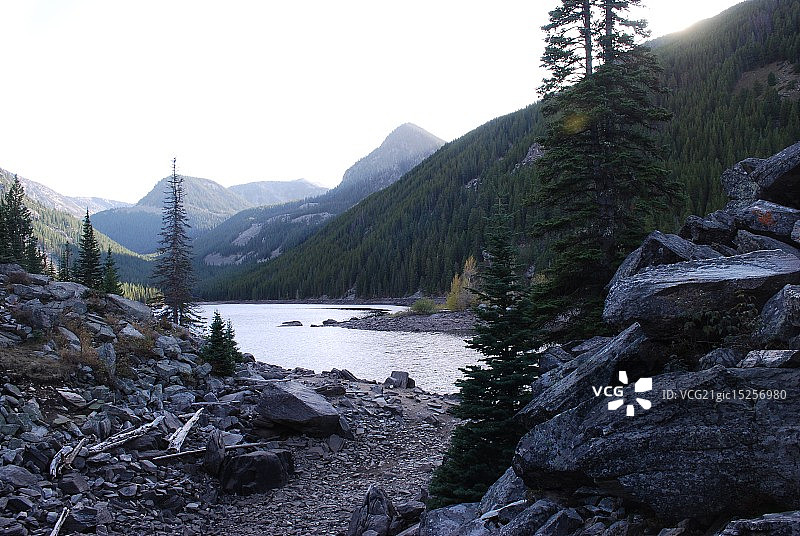 熔岩湖图片素材