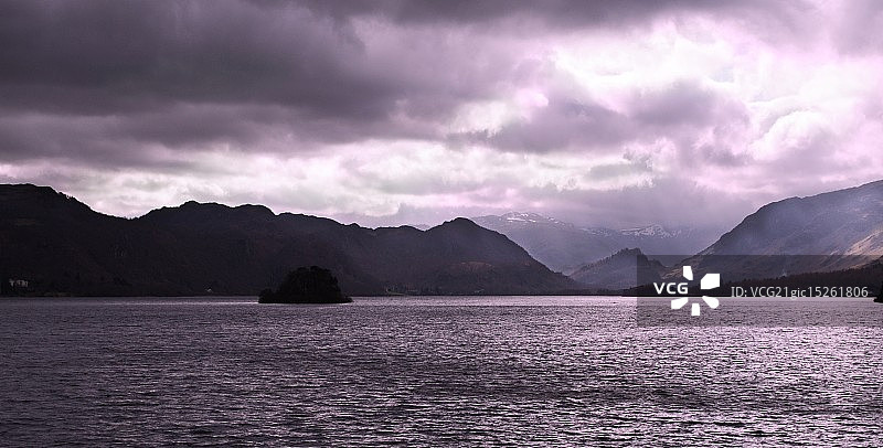 德温特湖的黎明图片素材