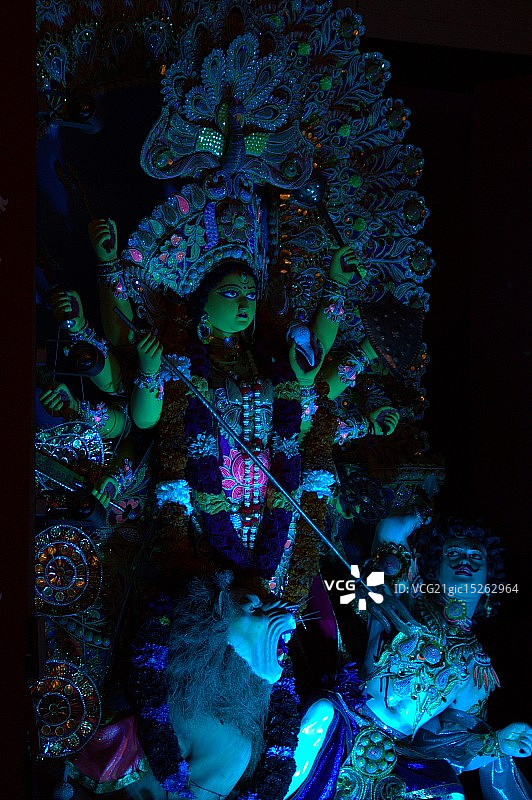 杜尔迦女神图片素材