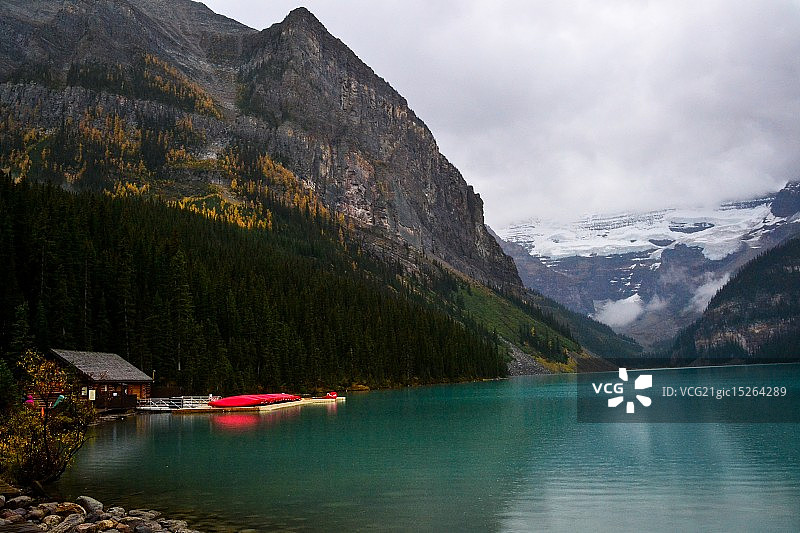 露易丝湖图片素材