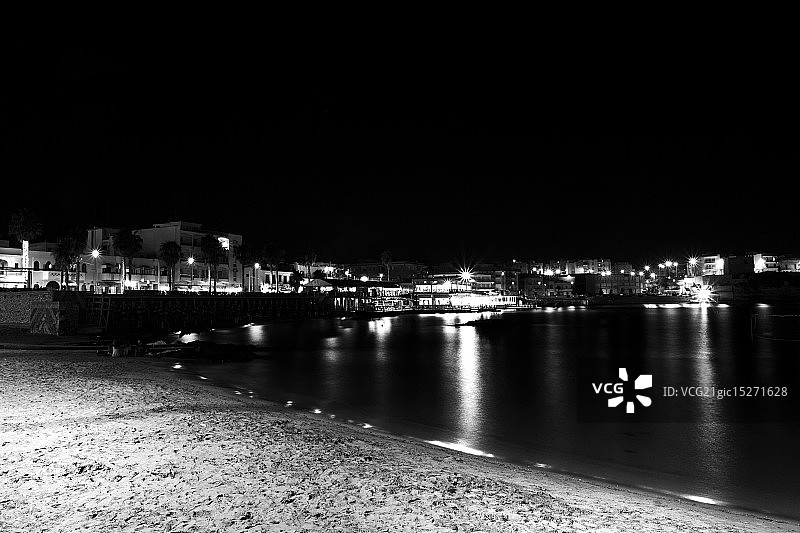 奥特朗托夜景图片素材