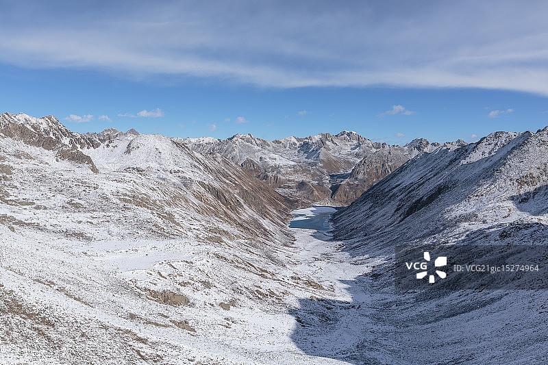 西藏圣湖拉姆拉错图片素材