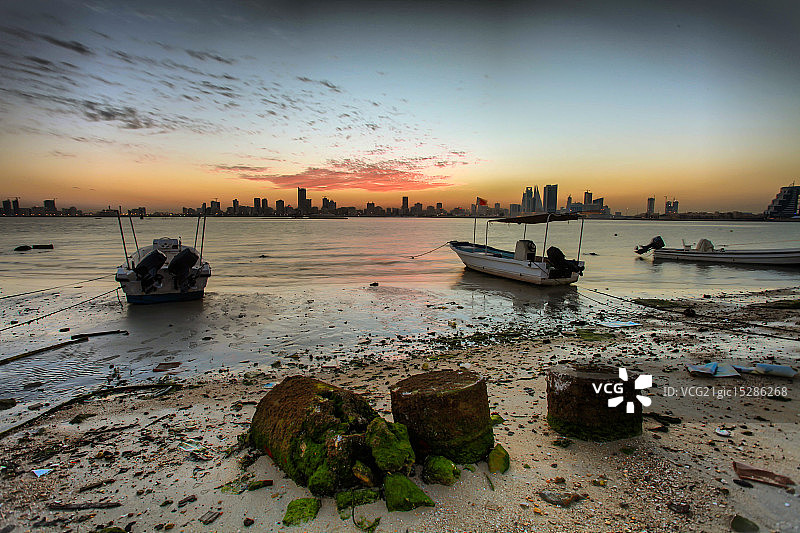 穆哈拉格日落图片素材