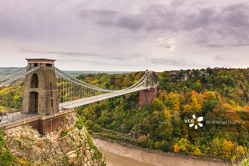 克利夫顿吊桥图片素材