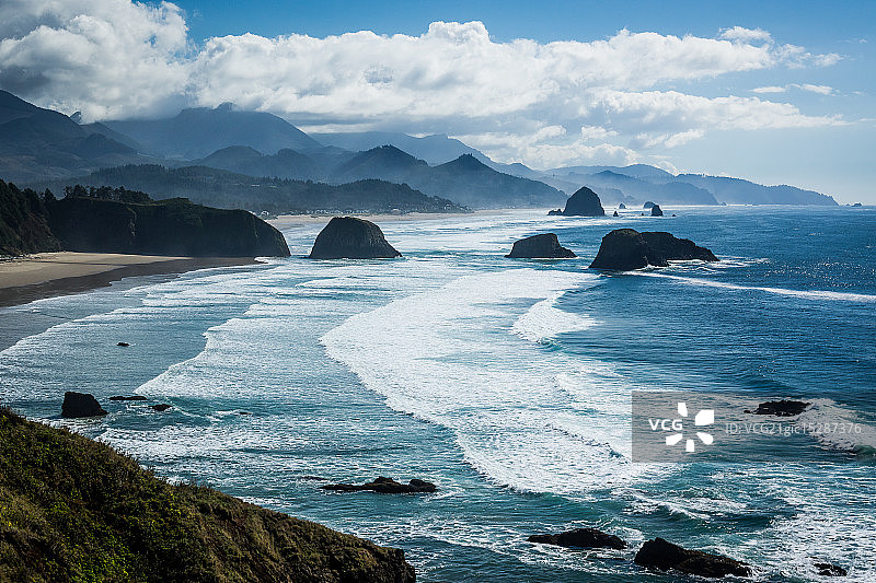 大炮海滩图片素材