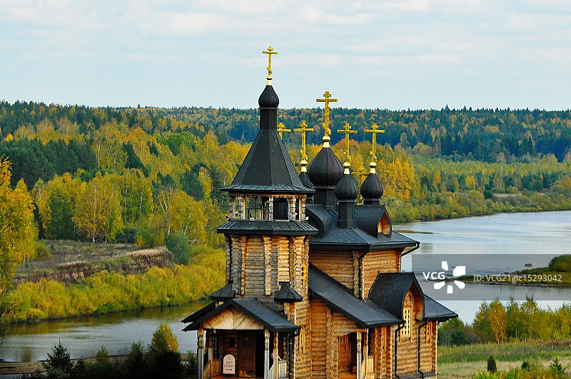 Russkih Svyatih教堂图片素材