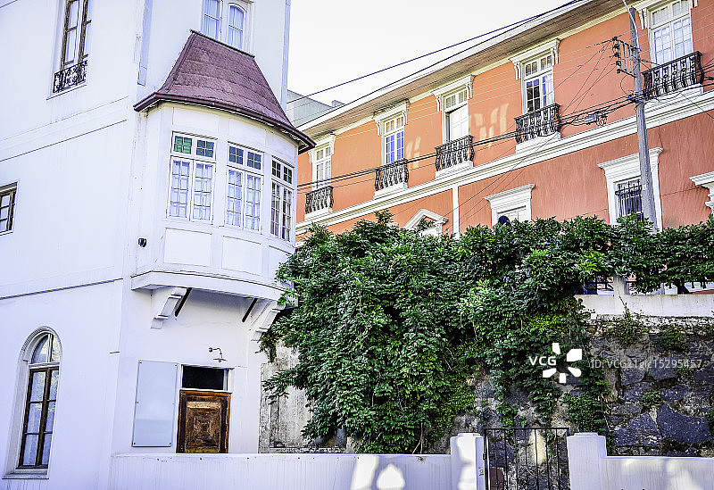 瓦尔帕莱索城市景观图片素材