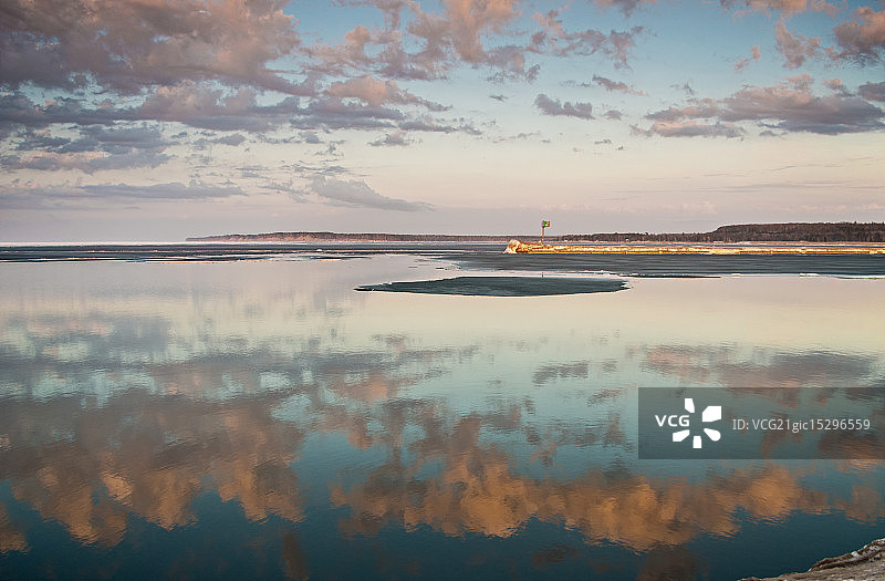 玛瑙海滩日落图片素材