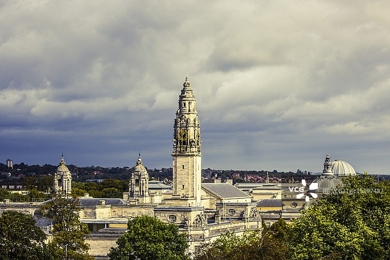 卡迪夫市政厅图片素材