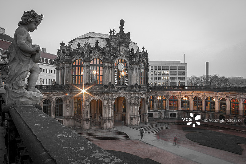 德累斯顿茨温格宫图片素材