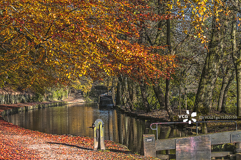 哈德斯菲尔德狭窄运河图片素材