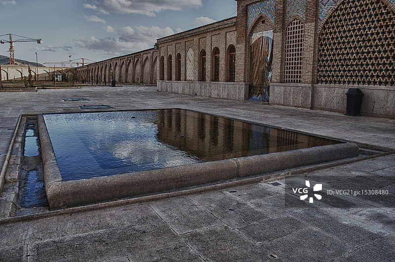 伊朗设拉子Jahannema花园图片素材