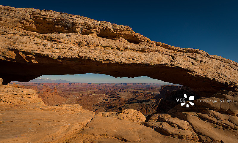 梅萨拱门峡谷地图片素材
