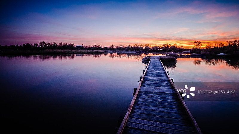 卡玛格的日落图片素材